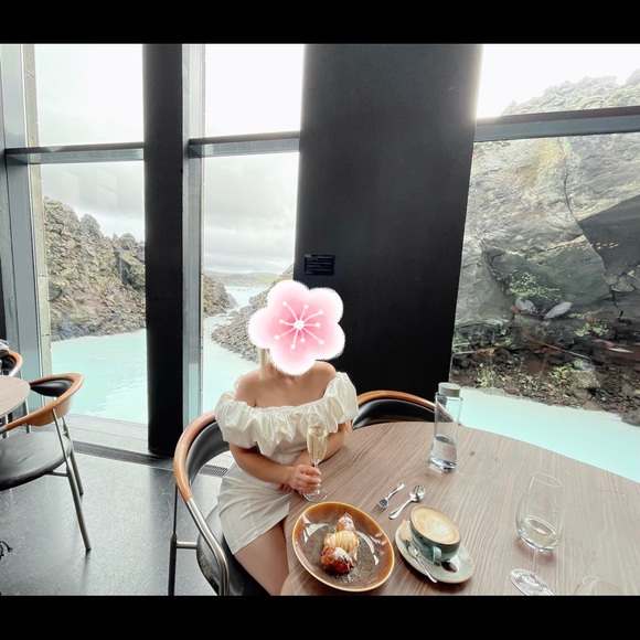 IVORY SATIN RUFFLE STRAPLESS DRESS - Picture 2 of 5